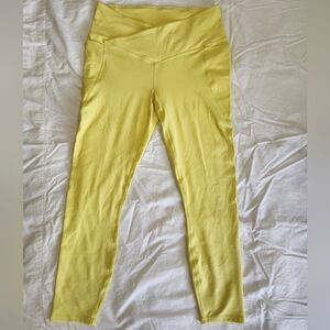 Fabletics Legging Yellow Size Medium